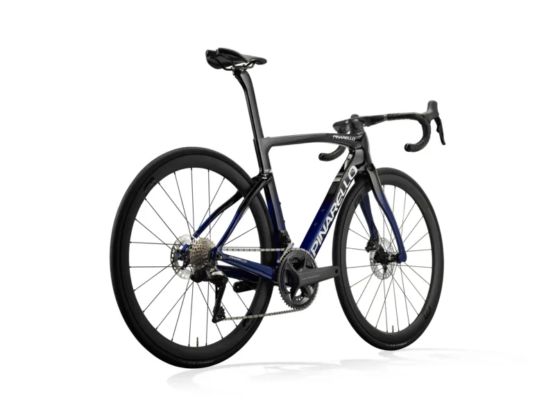 Pinarello F7 Disc with Ultegra Di2 and Carbon Wheels Fastest Blue-1
